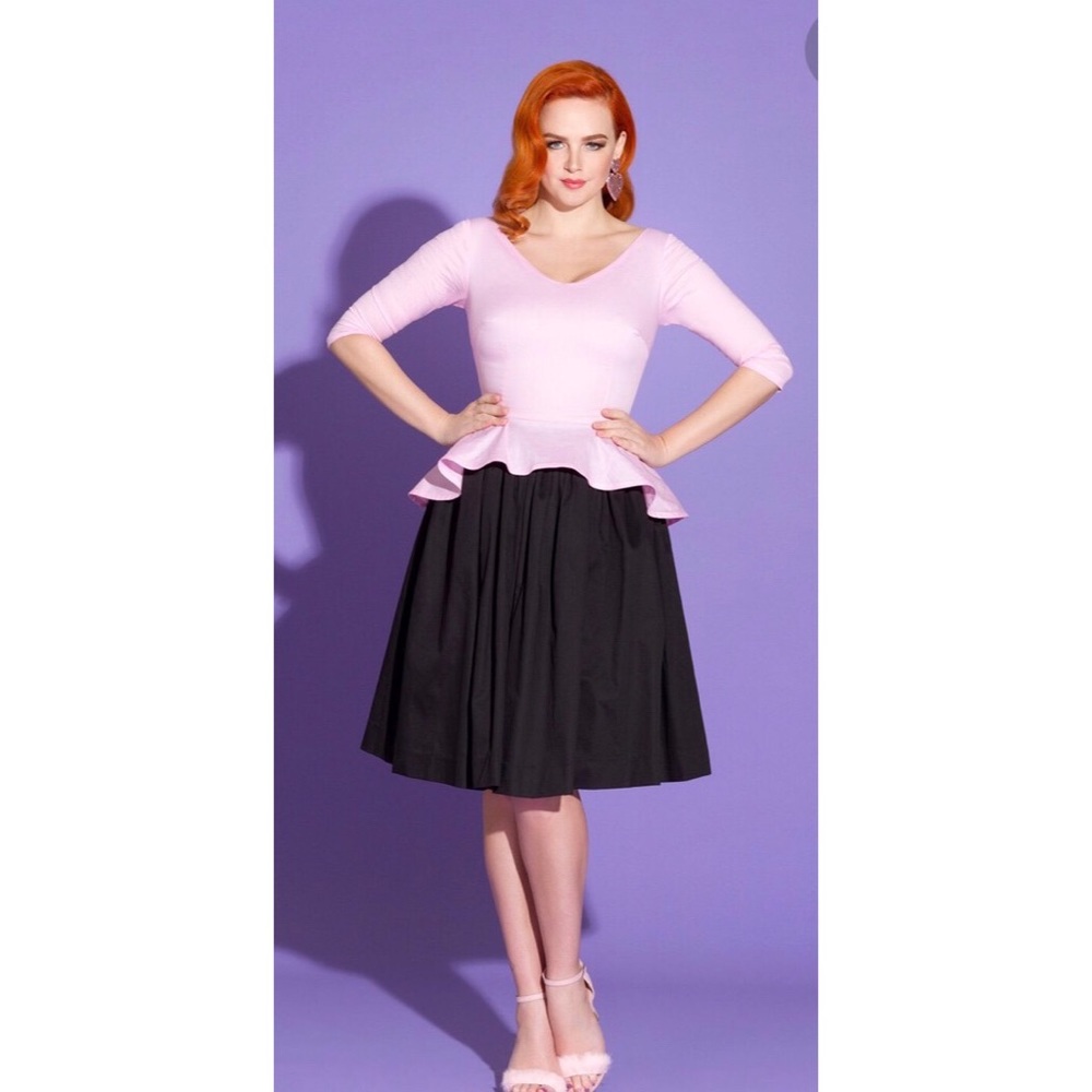 Pinup Couture Black Skirt